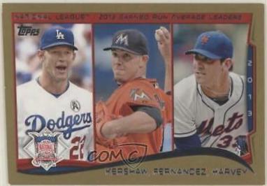 Clayton Kershaw / Jose Fernandez / Matt Harvey [Gold] #113