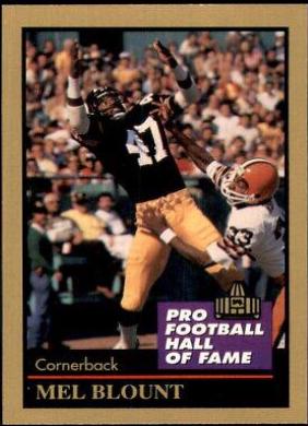 Mel Blount #15 Football Cards 1991 Enor Pro HOF