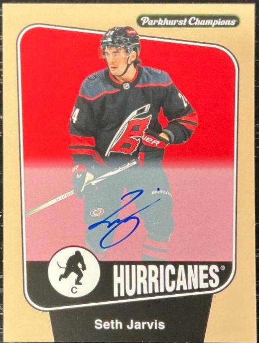 Seth Jarvis #89 2024-25 Parkhurst Champions Hockey