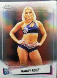 Mandy Rose #IV-10 Wrestling Cards 2021 Topps Chrome WWE Image Variations