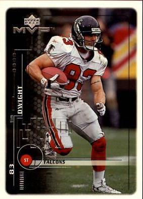 Tim Dwight #12 Football Cards 1999 Upper Deck MVP