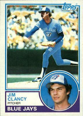 Jim Clancy #345 Baseball Cards 1983 Topps