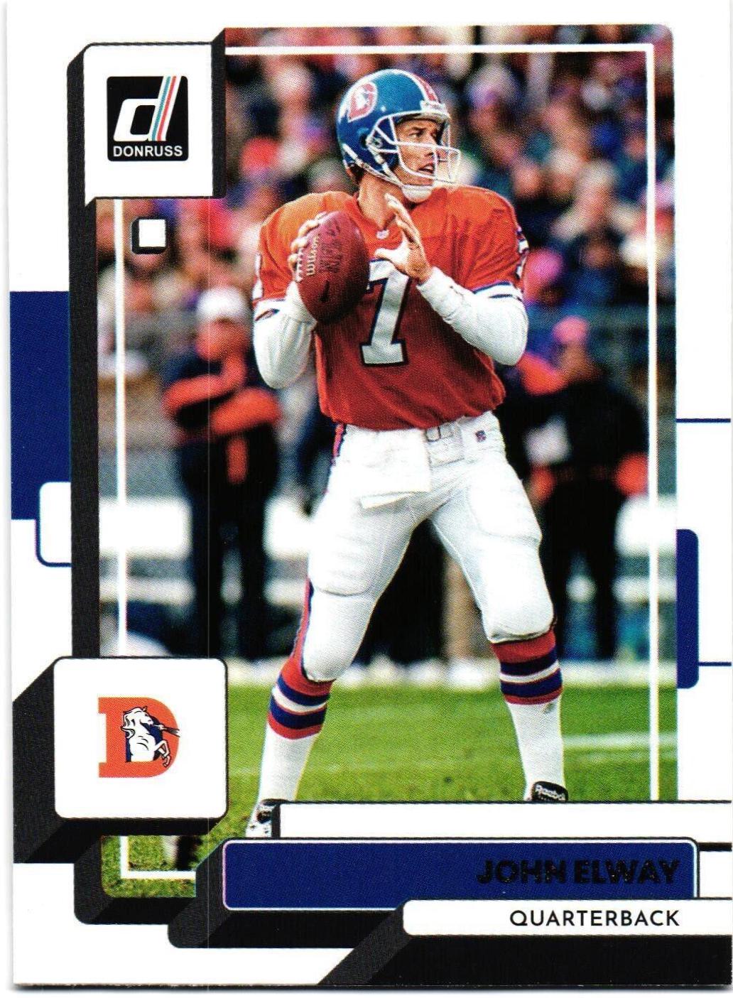 John Elway #267 Football Cards 2022 Panini Donruss