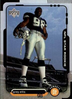 Greg Ellis #7 Football Cards 1998 Upper Deck