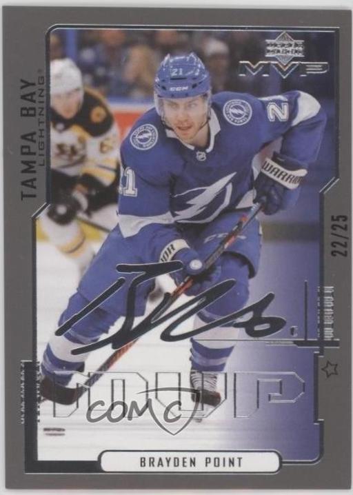 Brayden Point #36 2020 Upper Deck MVP 20th Anniversary Hockey