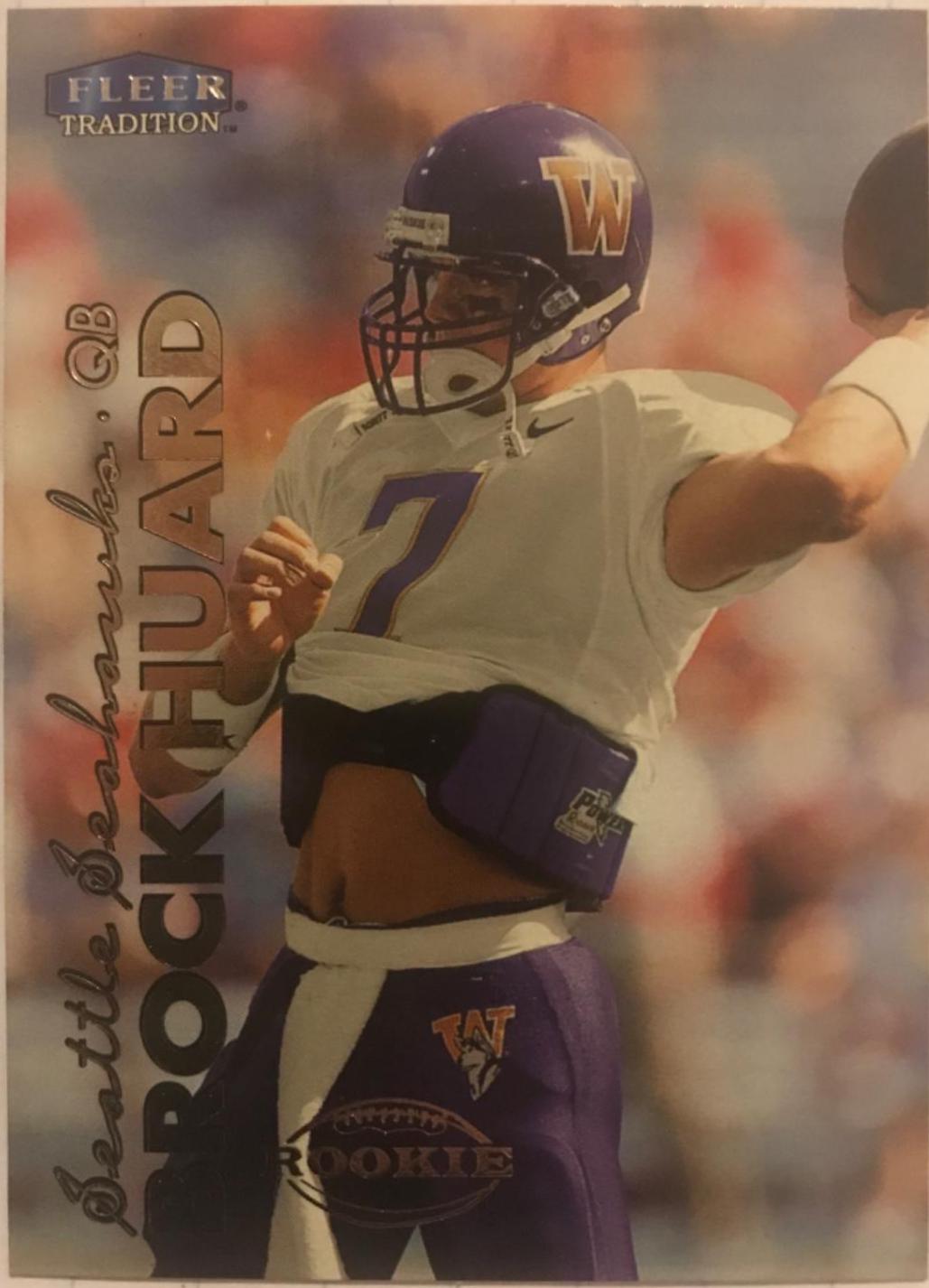 Brock Huard #274 Football Cards 1999 Fleer Tradition