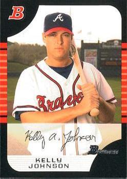 Kelly Johnson #18 Baseball Cards 2005 Bowman Draft Picks