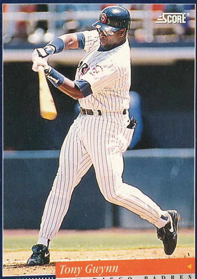 Tony Gwynn #12 Baseball Cards 1994 Score
