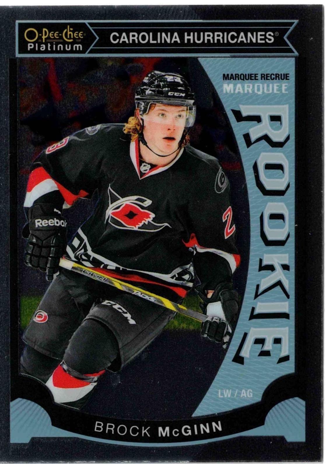 Brock McGinn #M12 Hockey Cards 2015 O-Pee-Chee Platinum Marquee Rookies