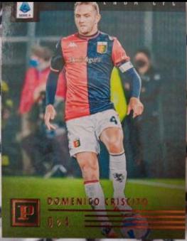 Domenico Criscito #28 Soccer Cards 2021 Panini Chronicles Serie A