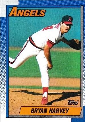 Bryan Harvey #272 Baseball Cards 1990 Topps