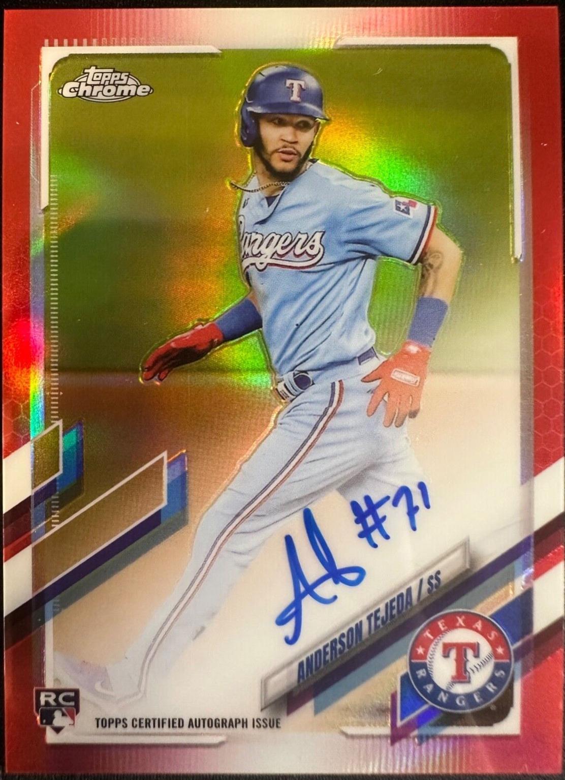 Anderson Tejeda [Red Refractor] #RA-AT