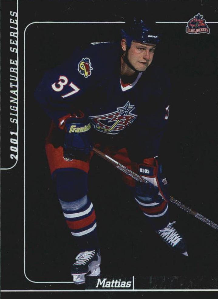 Mattias Timander #117 Hockey Cards 2000 Be A Player Signature