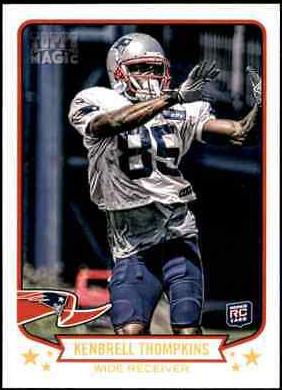 Kenbrell Thompkins #136 Football Cards 2013 Topps Magic