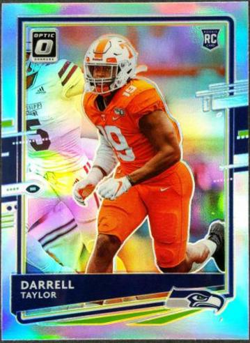 Darrell Taylor #136 Football Cards 2020 Panini Donruss Optic