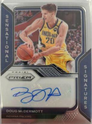 Doug McDermott Basketball Cards 2020 Panini Prizm Sensational Signatures