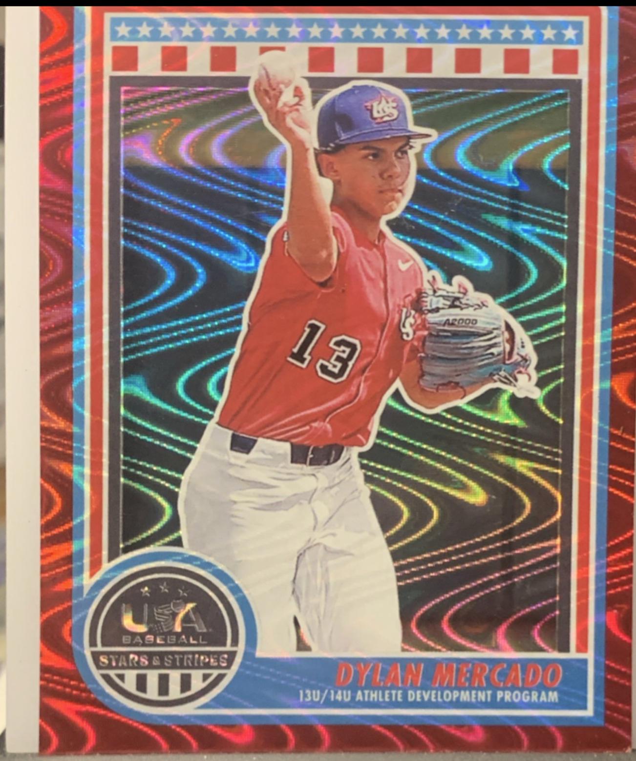 Dylan Mercado [Swirl Red] #155