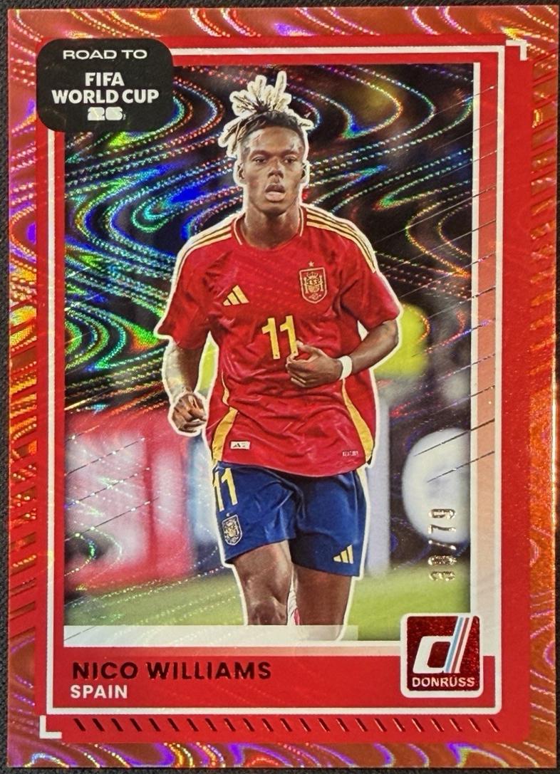 Nico Williams [Red Swirl] #12
