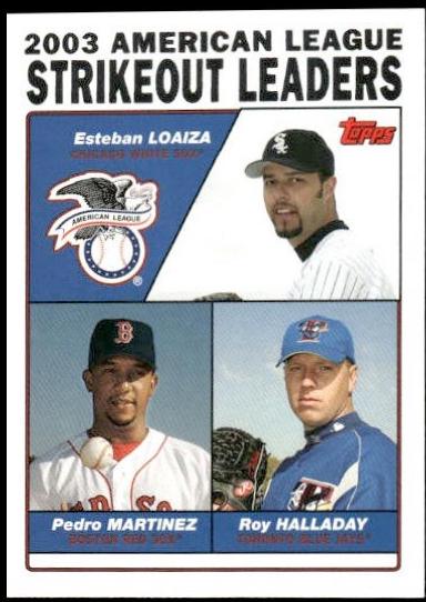 Esteban Loaiza / Pedro Martinez / Roy Halladay [Black] #342