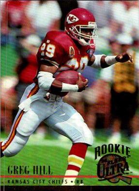 Greg Hill #416 Football Cards 1994 Ultra