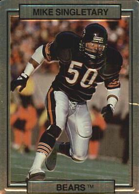 MIKE SINGLETARY #9 Football Cards 1989 Action Packed