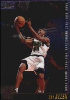 Ray Allen #37 Basketball Cards 2000 Topps Chrome