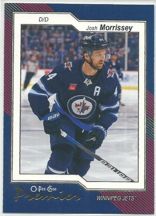 Josh Morrissey #P-61 2023-24 O-Pee-Chee Hockey O-Pee-Chee Premier