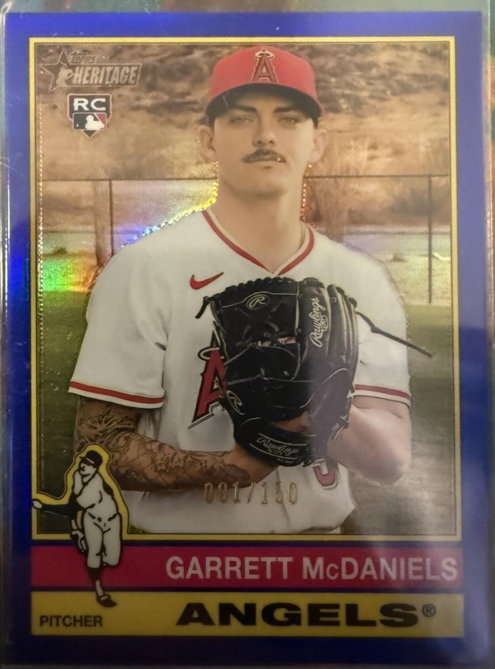 Garrett McDaniels [Blue Chrome] #578