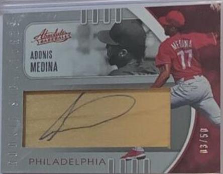 Adonis Medina [Wood Signature] #152