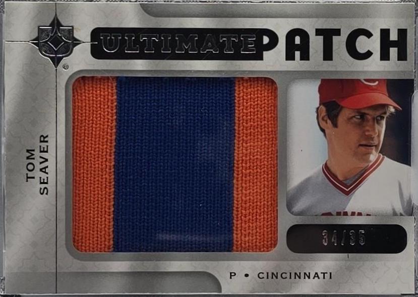 Tom Seaver #UP-ST Baseball Cards 2009 Ultimate Collection Patch