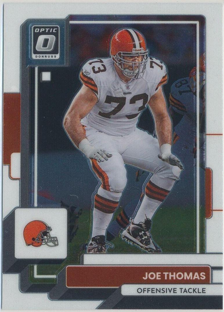 Joe Thomas #50 2022 Donruss Optic Football