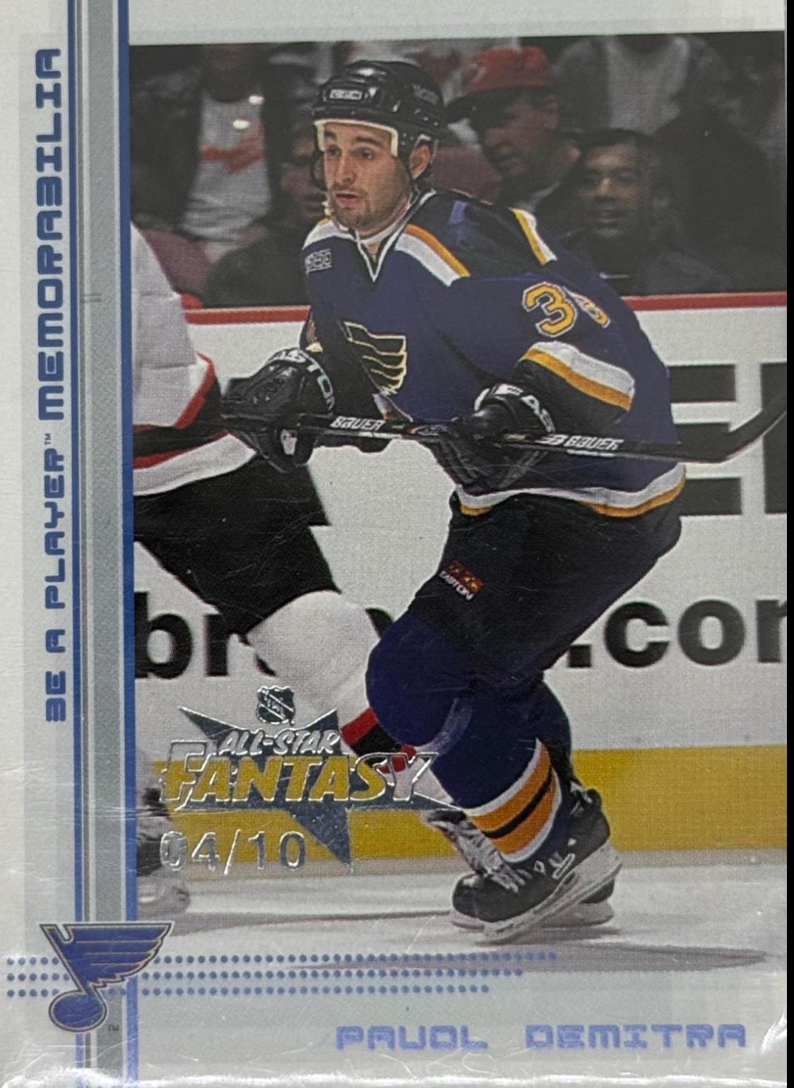 Pavol Demitra #129 2000 Be A Player Memorabilia Hockey