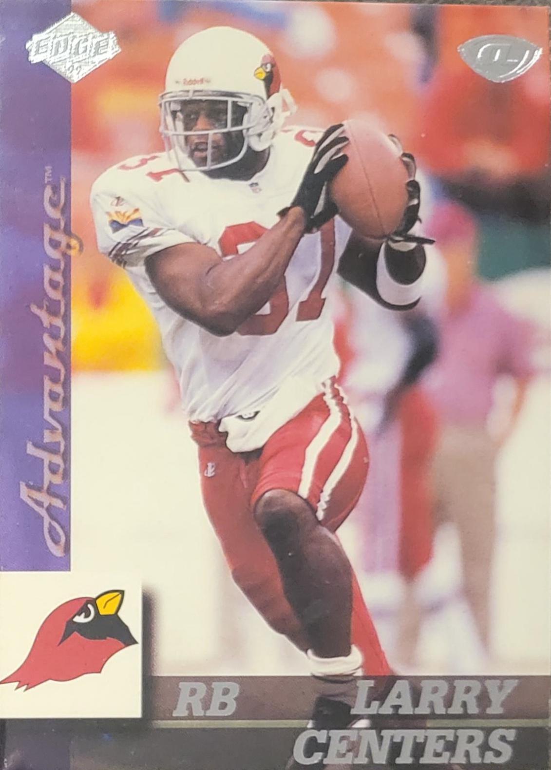 Larry Centers #1 Football Cards 1998 Collector's Edge Advantage