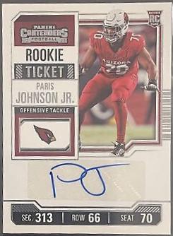 Paris Johnson Jr. #151 Football Cards 2023 Panini Contenders