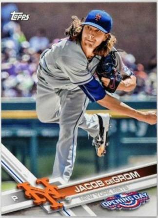 Jacob deGrom #71 2017 Topps Opening Day Baseball