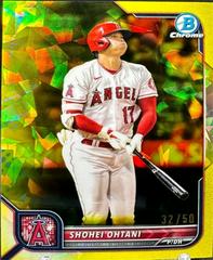 Shohei Ohtani [Sapphire Yellow] #71 Prices | 2022 Bowman Chrome