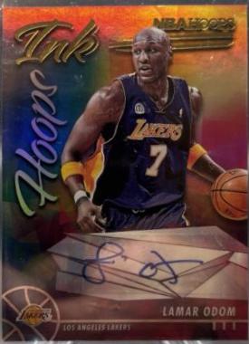 Lamar Odom #HI-LOD Basketball Cards 2021 Panini Hoops Ink