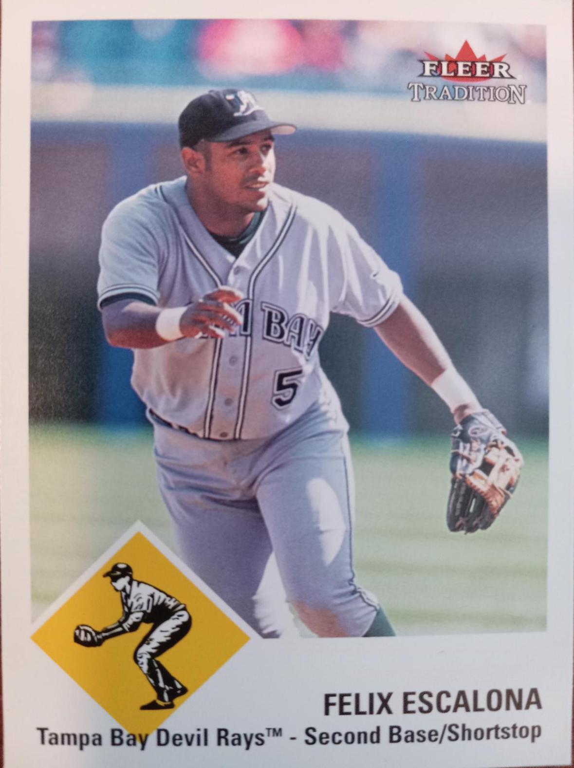 Felix Escalona #162 Baseball Cards 2003 Fleer Tradition
