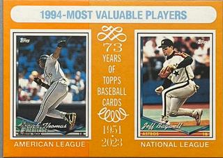 Jeff Bagwell / Frank Thomas