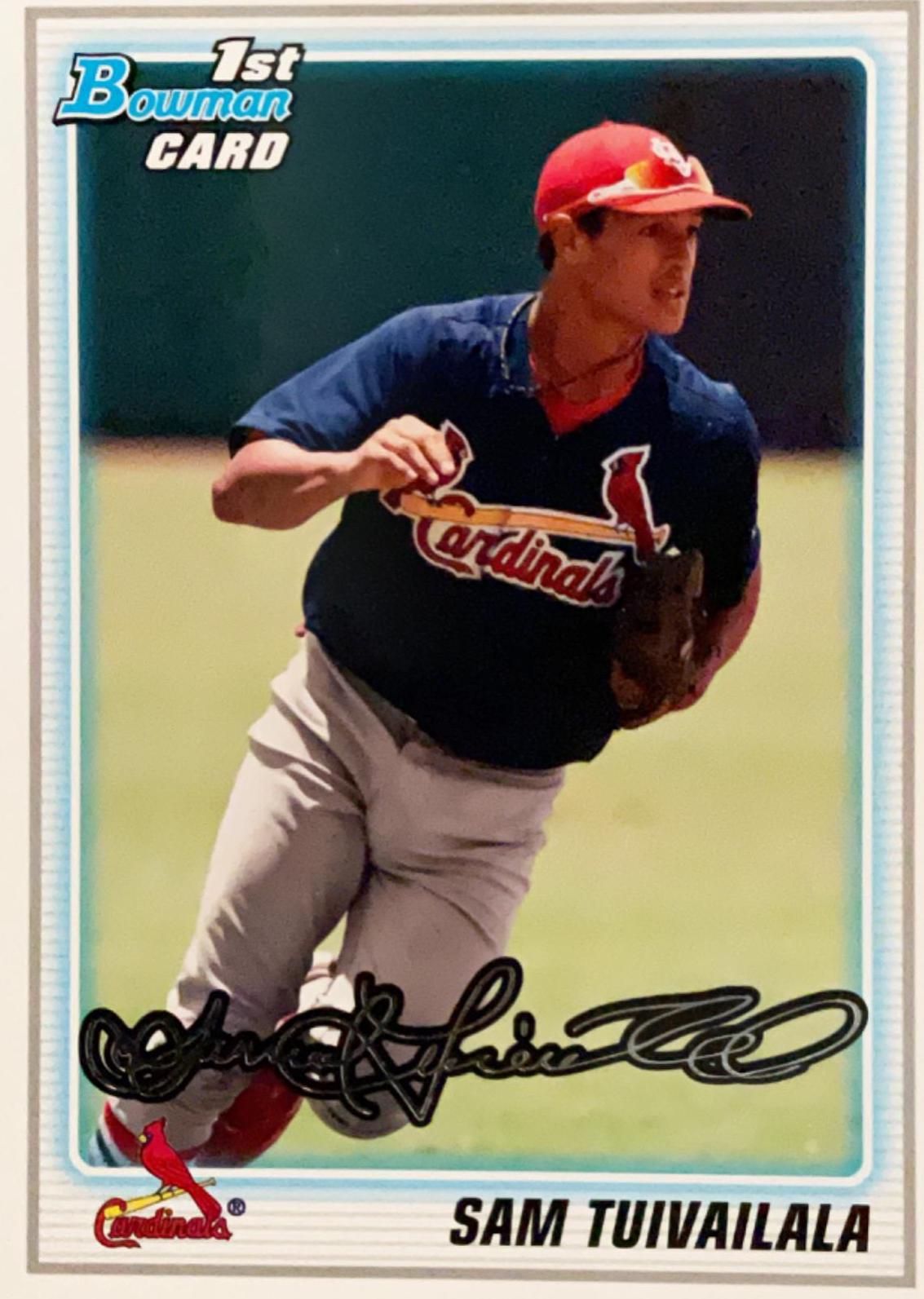 Sam Tuivailala #BDPP1 Baseball Cards 2010 Bowman Draft Picks & Prospects