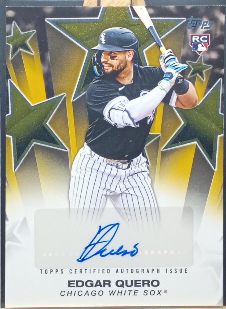 Edgar Quero [Gold] #BSAU-EQ Prices | 2025 Topps Update Stars Autograph ...