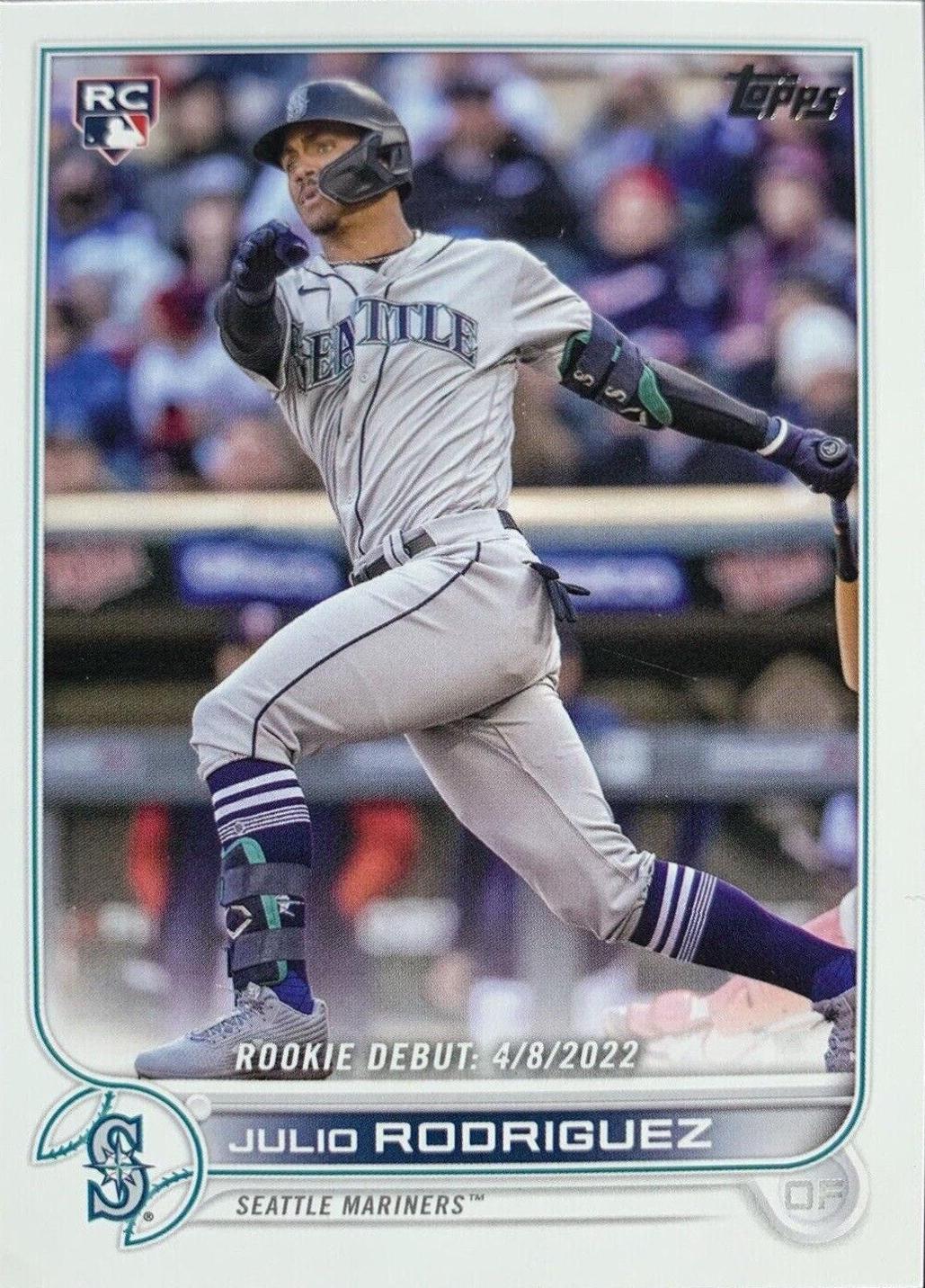 Julio Rodriguez #US97 Baseball Cards 2022 Topps Update