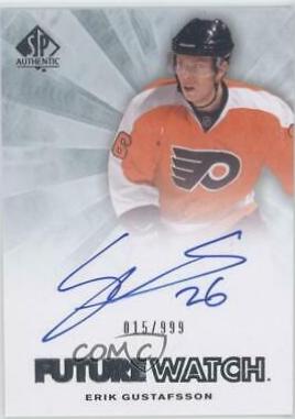 Erik Gustafsson #261 2011 Sp Authentic Hockey