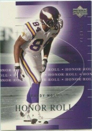 Randy Moss #32 2002 Upper Deck Honor Roll Football