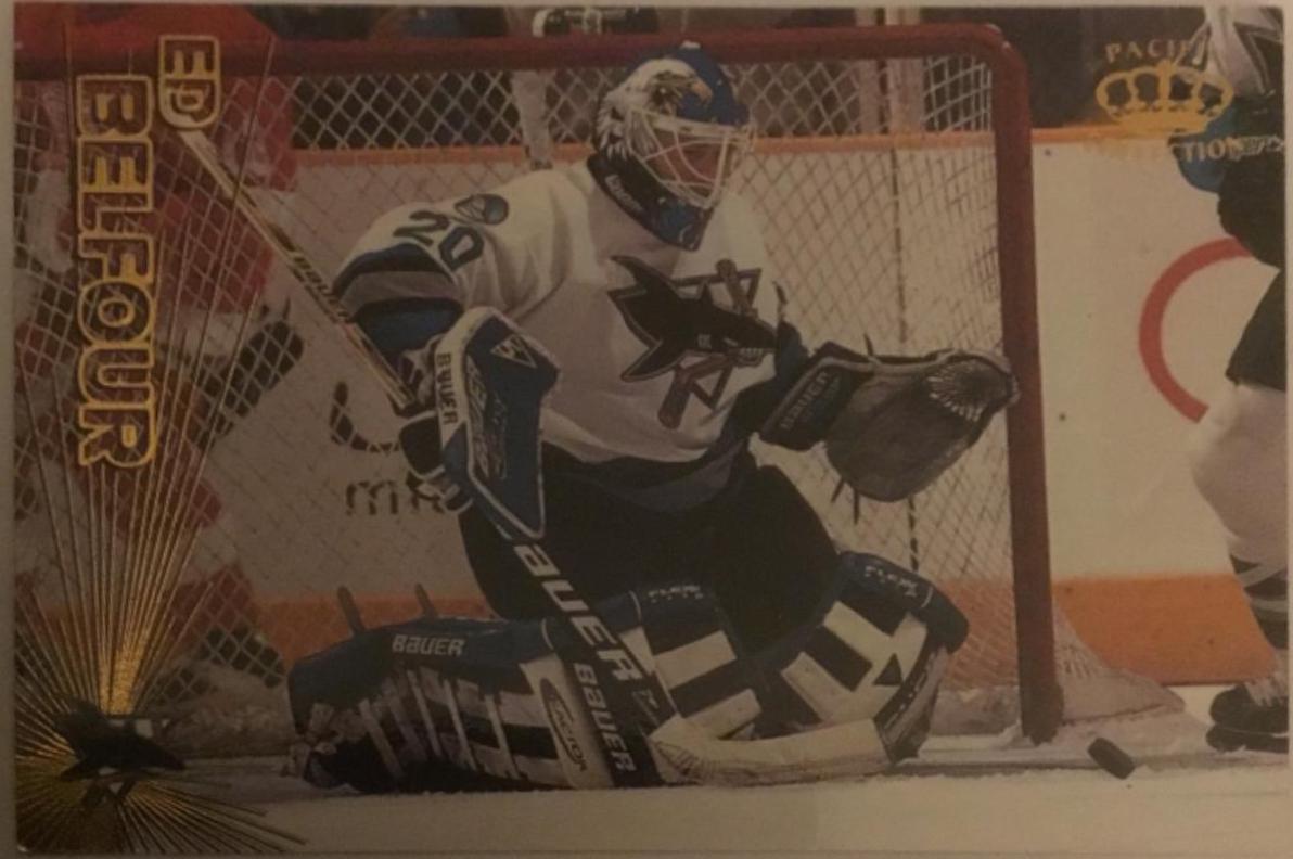 Ed Belfour #20 Hockey Cards 1997 Pacific Crown