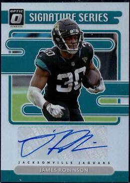 James Robinson #SS-JR Football Cards 2021 Panini Donruss Optic Signature Series