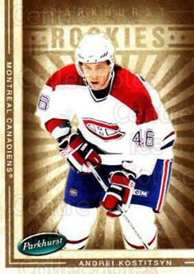 Andrei Kostitsyn #638 Hockey Cards 2005 Parkhurst