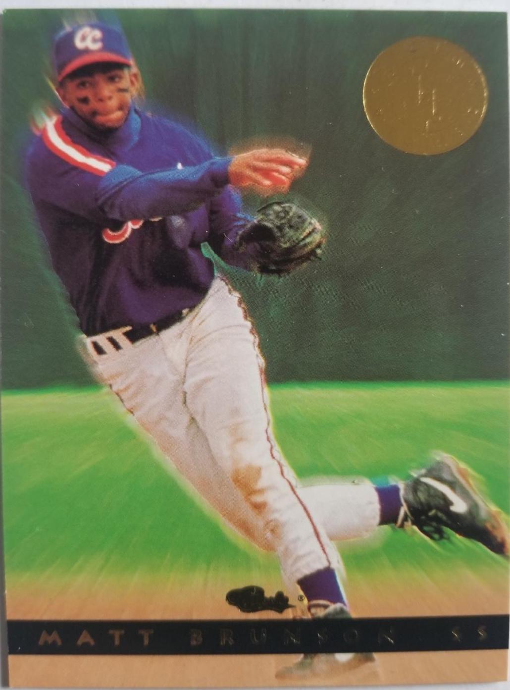 Matt Brunson #37 Baseball Cards 1993 Classic