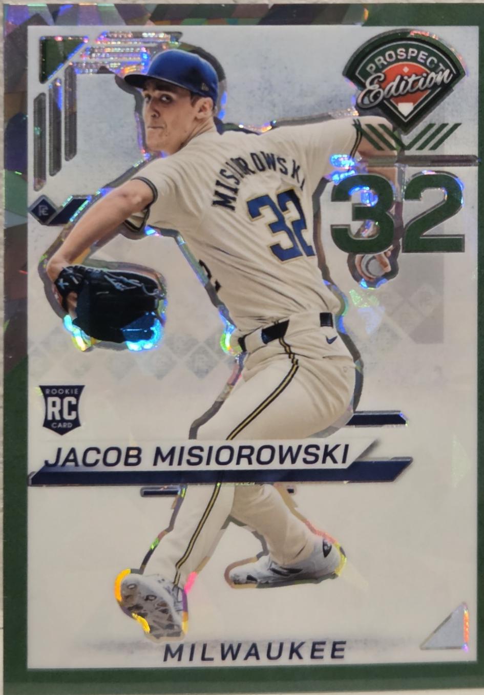 Jacob Misiorowski [Green Ice Holo Ticket] #33