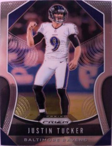 Justin Tucker #74 Football Cards 2019 Panini Prizm